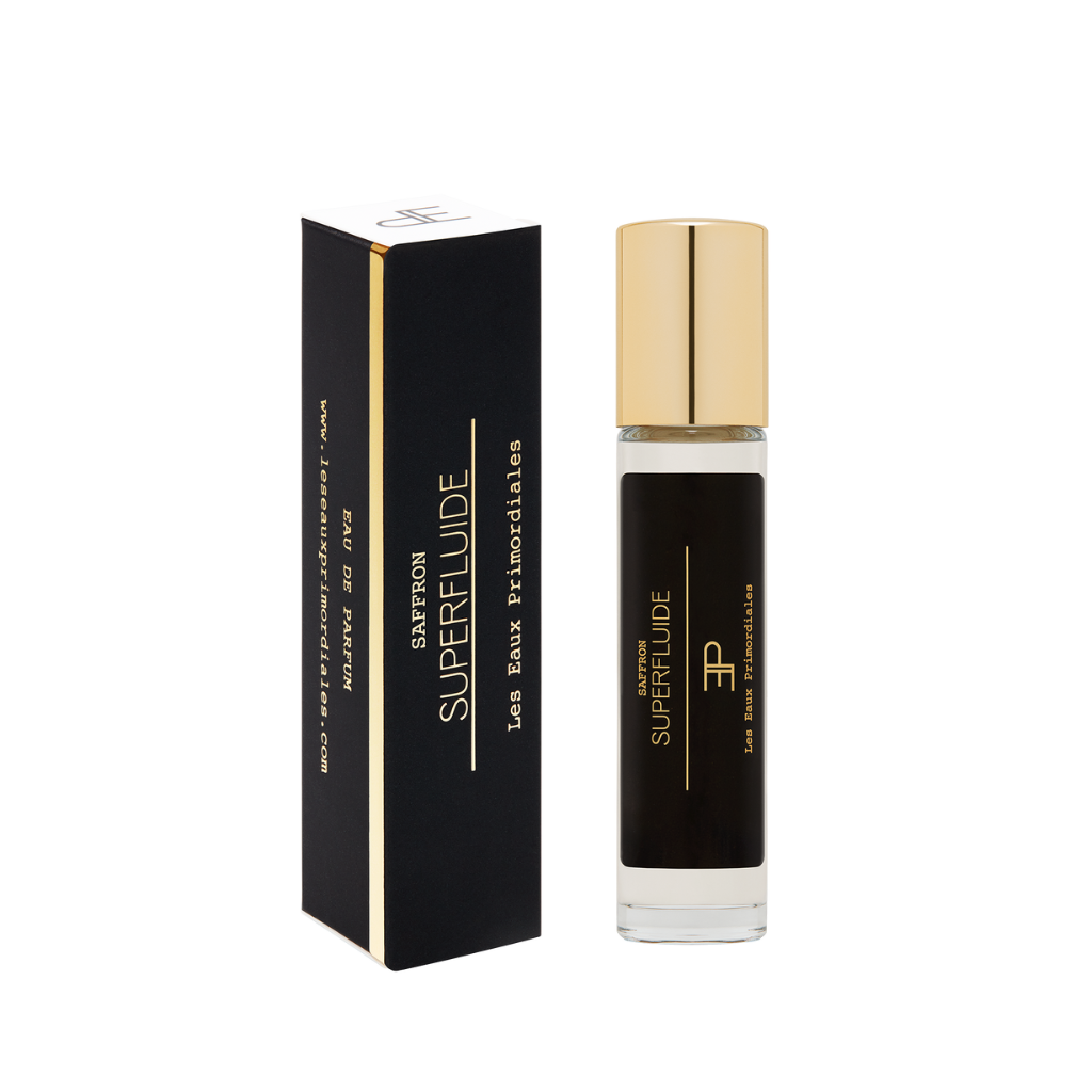 Superfluide saffron 11ml flacon d'eau de parfum les eaux primordiales 1